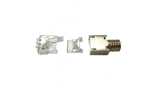 Modular Plug Kit, category 6A, shielded, 8-position, 5.7 – 7.0mm max cable jack OD, 26–23 AWG 500/ba