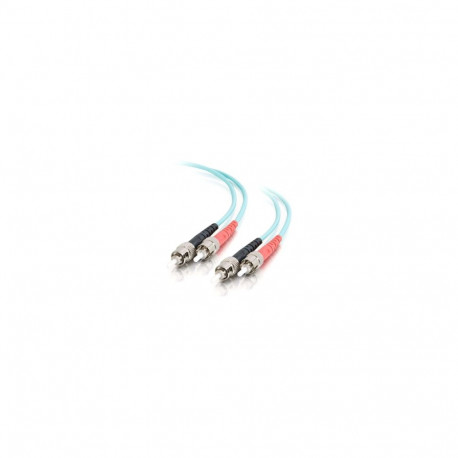 FO jätkukaabel multimode ST-ST duplex OM3 (50/125) 1.0m