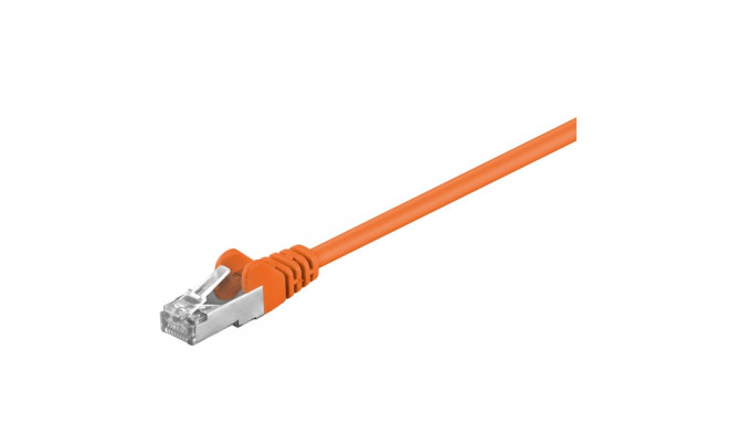 Võrgukaabel Cat5e FTP 10.0m, oranz, CCA