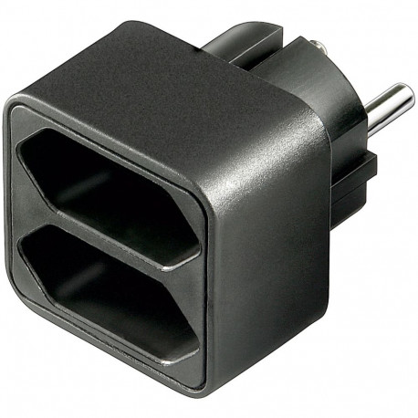 Euro multiple adaptor 2 x euro socket