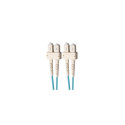 Enhanced SC - SC OM3 RBS AQUA LSZH 2F 3.0mm ZDPX 1M