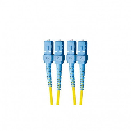 AFL Patchcord Premium  SC - SC G.657A1D YELLOW LSZH 2F 2.0mm ZDPX 1M