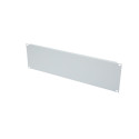 Blank masking panel 2U RAL 7035 grey