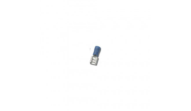 FLATPLUG.BLUE6,35X0,8mm FEMALE