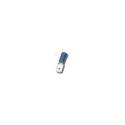 FLATPLUG.BLUE6.3X0.8mm MALE