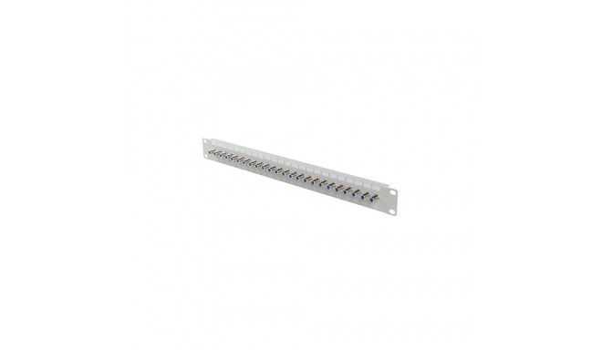 PATCH PANEL 24 PORT 1U F-TYPE CONNECTOR GREY LANBERG