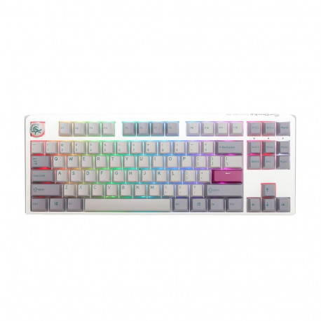 Ducky One 3 TKL Mist Grey keyboard Gaming USB US English