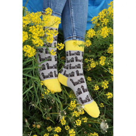 SOKISAHTEL SAAREMAA CASTLE puuvillased sokid naistele 444