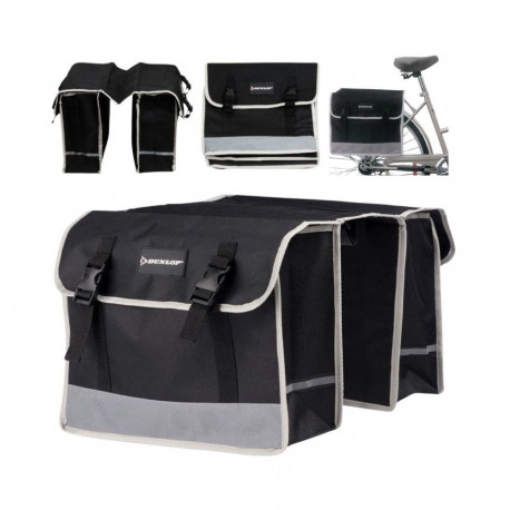 Dunlop double pannier rack bicycle bag 26L 417400