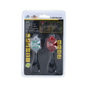 Set of Dunlop LED rear + front bicycle lights 2053141
