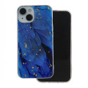 Fusion Gold Glam Blue ümbris silikoonist ümbris Samsung A256 Galaxy A25 5G