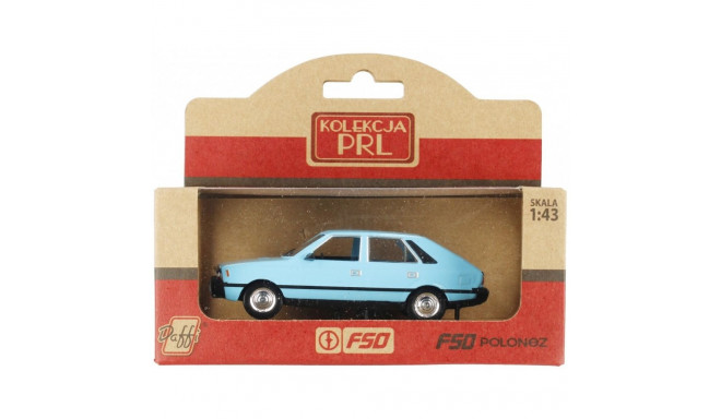 Vehicle PRL FSO Polonez Blue