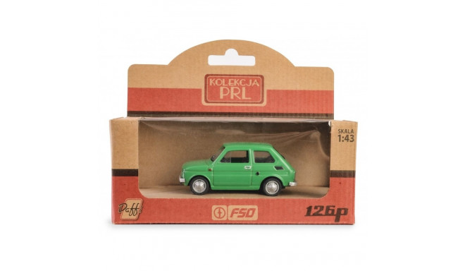 Vehicle PRL Fiat 126p green