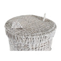 Veļas grozs DKD Home Decor 42 x 42 x 63 cm Balts Bērnu Kaķis
