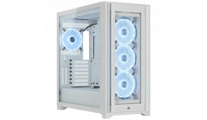 ATX Box Corsair 5000X RGB QL Edition White