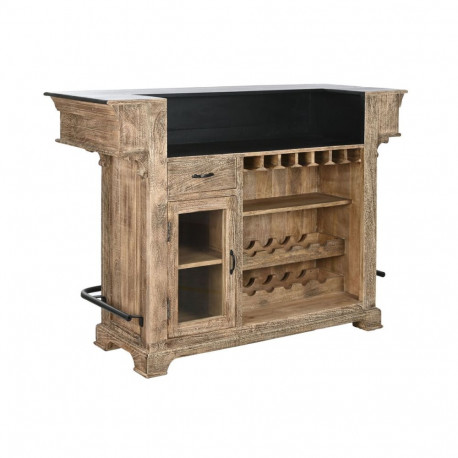 Baarimööbel Home ESPRIT Pruun Must Naturaalne 152 x 61 x 107 cm BAR