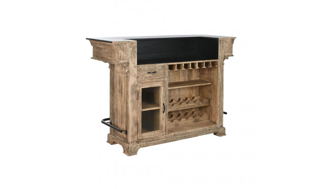 Барный шкаф Home ESPRIT Коричневый Чёрный Натуральный 152 x 61 x 107 cm BAR