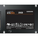 Жесткий диск Samsung 870 EVO 2,5" 250 GB SSD SATA Чёрный 250 GB SSD