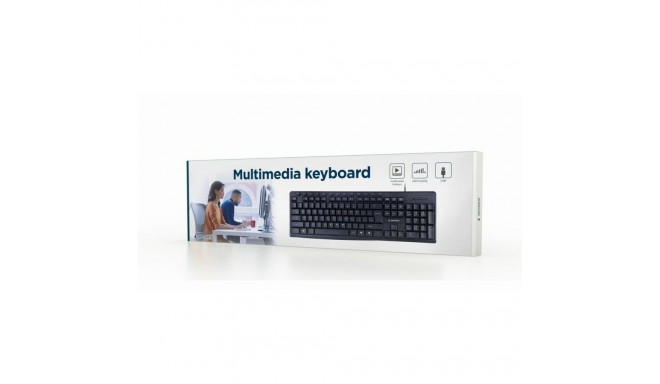 Klaviatuur GEMBIRD KB-UM-107 Qwerty US Must