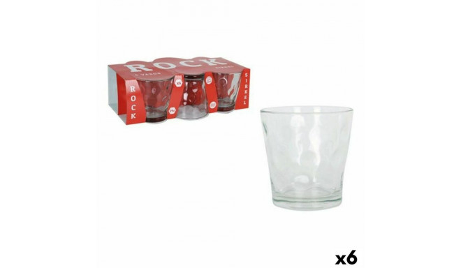 Set of glasses La Mediterránea Rock sirkel 6 Pieces (6 Units)