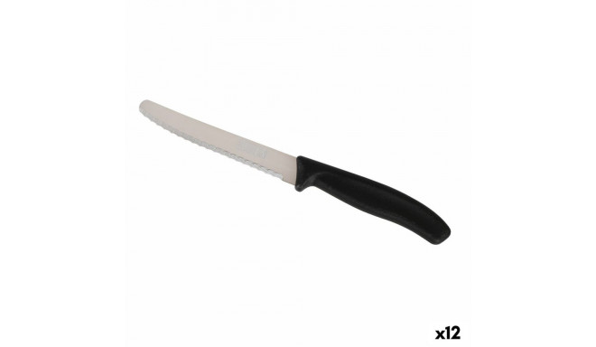 Nugade Komplekt Quttin Must Hõbedane 6 Tükid, osad 21,2 cm (12 Ühikut)