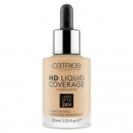Liquid Make Up Base Catrice HD Liquid Coverage Nº 032 Nude beige Nº 032-Nude Beige 30 ml
