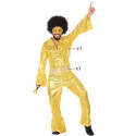 Costume Disco Men Golden - XXL