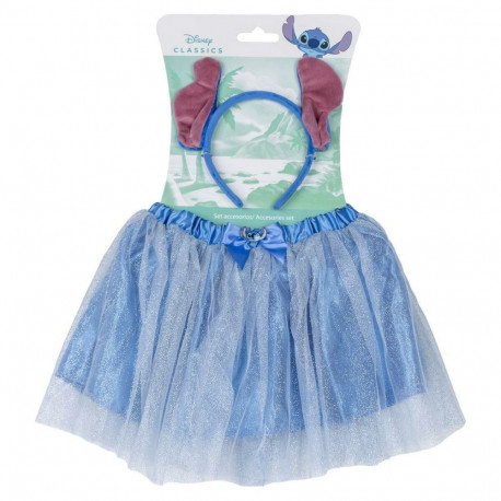 Maskeraadi kostüüm lastele Stitch Sinine Peapael Tutu 2 Tükid, osad