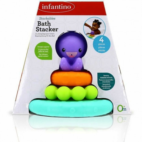 Püramiidi tasakaalustamine Infantino Octopus bath pyramid