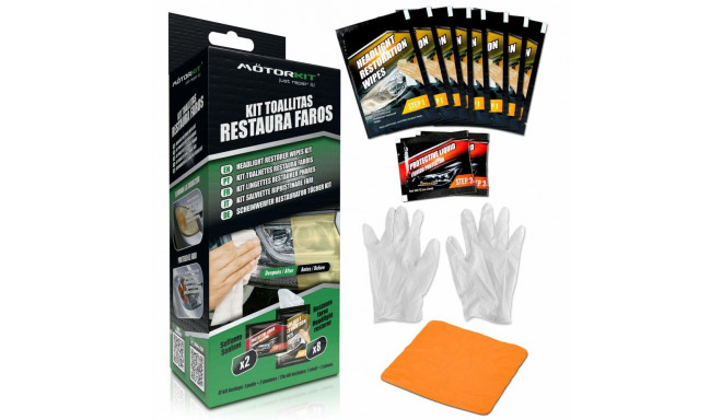 Esitulede taastamise niisked salvrätikud Motorkit MOT1004