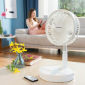 3-in-1 salokāms uzlādējams salokāms ventilators Fandle InnovaGoods Ø7,7'' 7200 mAh