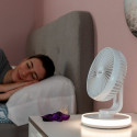 Lādējams Galda Ventilators ar LED Gaismu FanLed InnovaGoods Ø6,6'' 4000 mAh