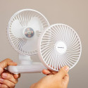 Uzlādējams galda ventilators Fanrec InnovaGoods Ø5,4'' 3600 mAh / 13,3 W