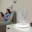 Lādējams Galda Ventilators ar LED Gaismu FanLed InnovaGoods Ø6,6'' 4000 mAh