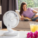 Lādējams Galda Ventilators ar LED Gaismu FanLed InnovaGoods Ø6,6'' 4000 mAh