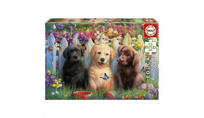 Pusle Educa Doggies 100 Tükid, osad