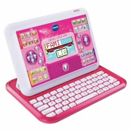 Rotaļu dators Vtech Little App ES 18 x 26 x 4 cm Rozā