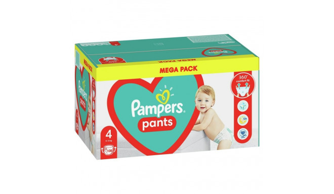 Disposable nappies Pampers Pants 4 (108 Units)