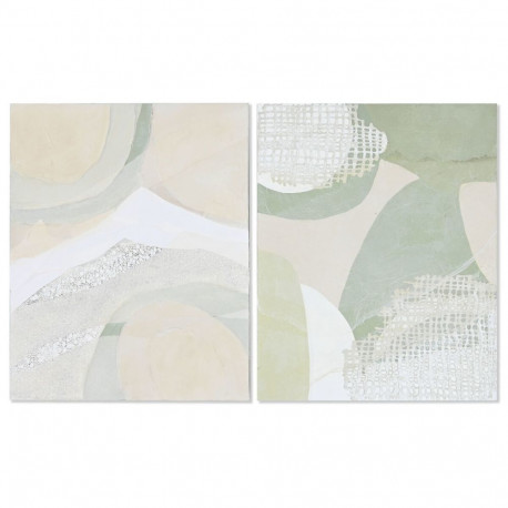 Kangas Home ESPRIT Mänd Kangas 80 x 4 x 100 cm 80 x 3,8 x 100 cm