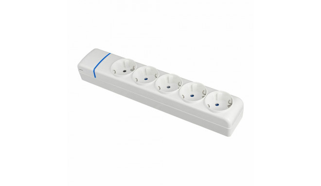 5-socket plugboard without power switch Solera 8005p 250 V 16 A