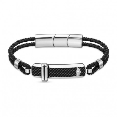Men's Bracelet Police PEAGB2211632 Leather 19 cm
