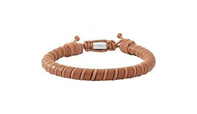 Men's Bracelet Police PJ26486BLC.03 Leather 19 cm