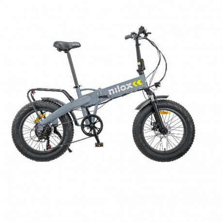 Electric Bike Nilox J4 PLUS 20X4P Grey 250 W 13000 mAh 20"