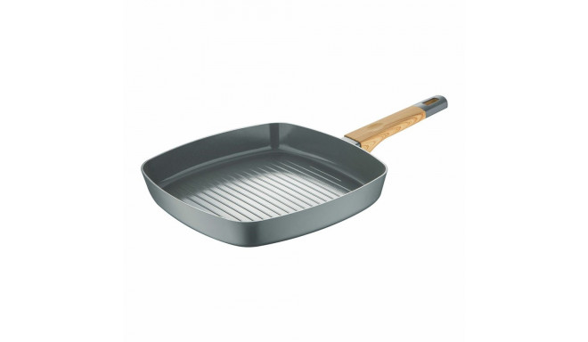 Grill pan San Ignacio Earth Grey SG-6754 Grey Aluminium 28 x 28 cm