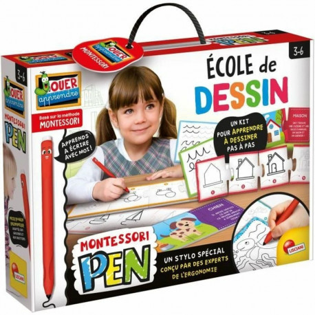 Hariv mäng kolm ühes Lisciani Giochi École de Dessin (FR)