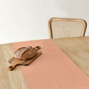 Table Runner Belum Salmon 45 x 140 cm