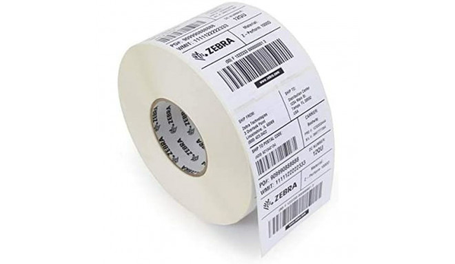 Kleepuvad sildid Zebra Direct 2100 Valge 57 x 19 mm (39780 Sildid)
