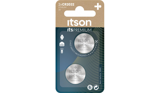 itson itsPREMIUM patarei CR2032IT/2BP
