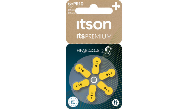 itson itsPREMIUM kuuldeaparaadi patarei PR10IT/6RM