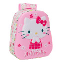 3D-Laste seljakott Hello Kitty Roheline Roosa 27 x 33 x 10 cm